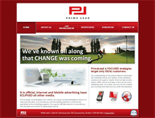Tablet Screenshot of primelead.com